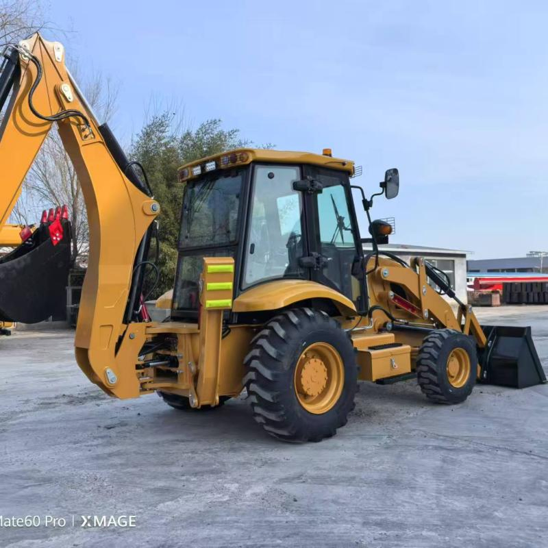 Nuevo y Usado Mini Excavadora Rueda 420 Cat 416 420f 420e 430 Segunda Mano Jcb 3cx 4cx 4WD Bobcat Retroexcavadora Remolcable