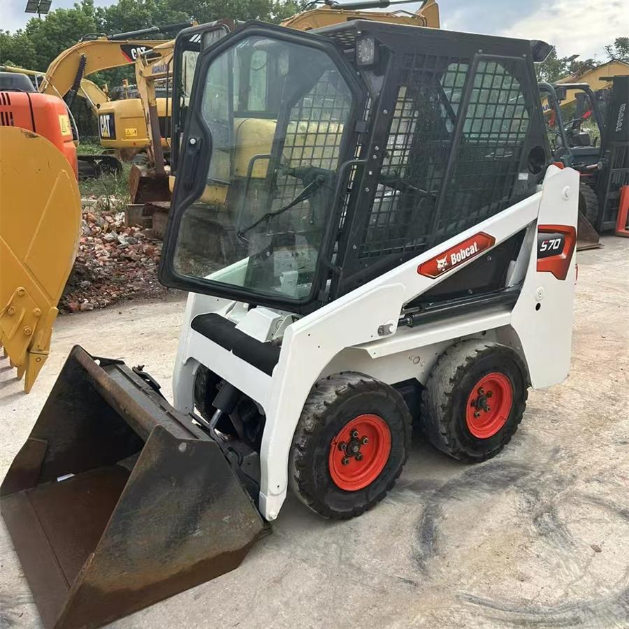 Mini cargadora Bobcat usada S70 S130 S160 S185 S220 S300 S450 S550 S750 retroexcavadora para la venta