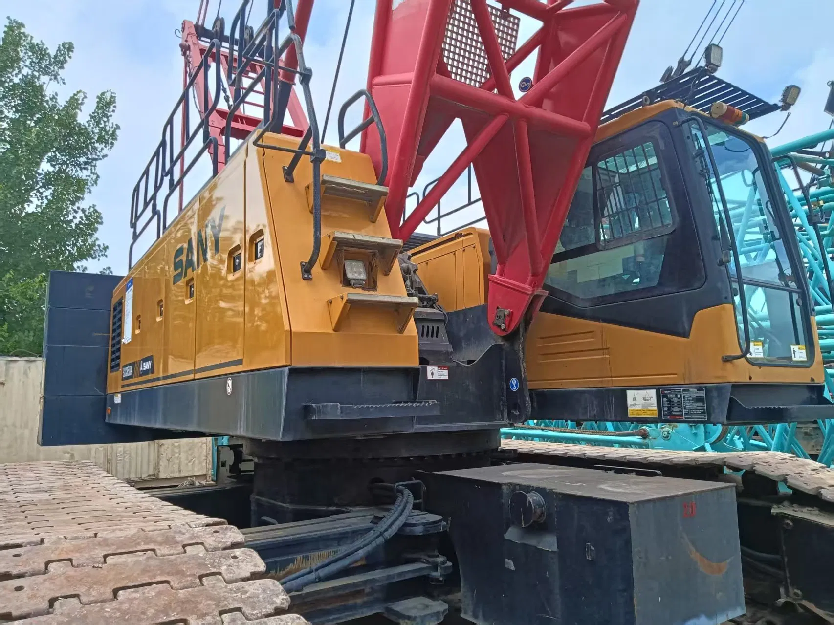 Grúa de oruga original de alta calidad usada 55t-500t Sany Xg Zoomlion Scc850A Xgc85 en venta