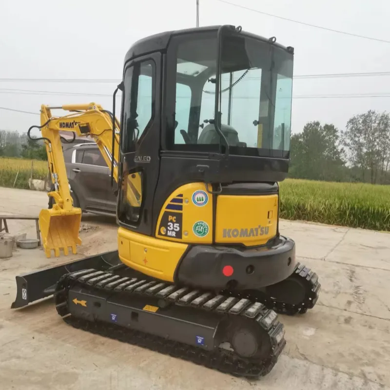 Condición Original Usado Komatsu PC35 Mini PC55 PC56 con Cabina Excavadora Japonesa