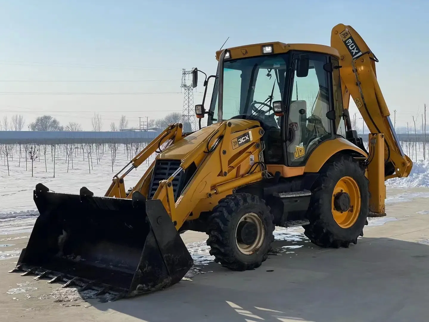 Nuevo y Usado Mini Excavadora Rueda 420 Cat 416 420f 420e 430 Segunda Mano Jcb 3cx 4cx 4WD Bobcat Retroexcavadora Remolcable