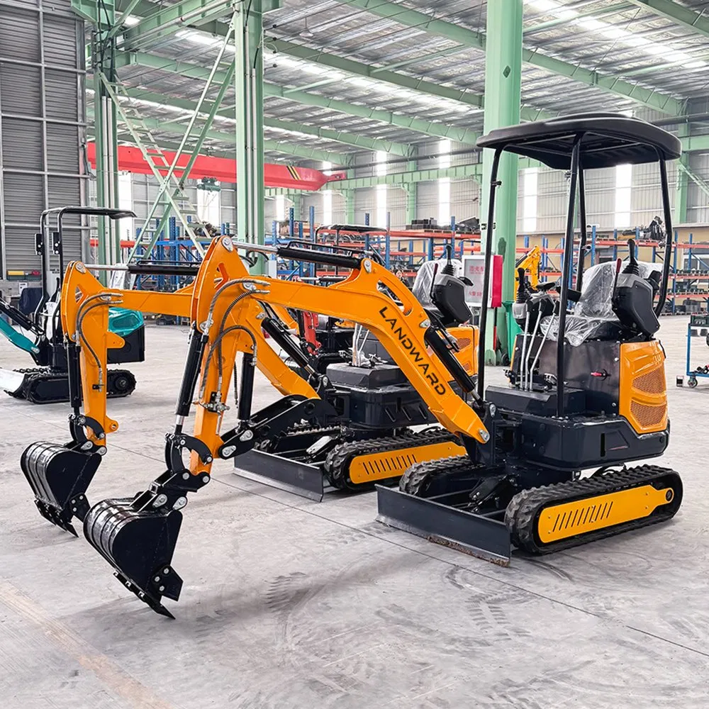 Fábrica Terrestre Mayorista EPA 3.5ton Mini Excavadora 1.2 Tonelada Excavadora de Oruga 1ton Precio Usado Trencher 1200kg Euro 5 CE Hidráulica Pequeña Excavadora 2ton Envío Gratis
