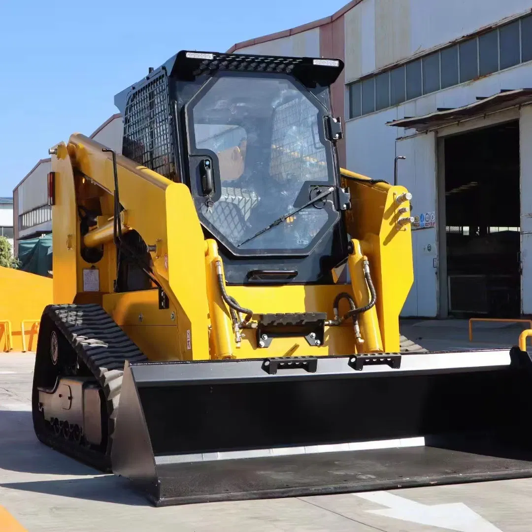 ISO EPA Usado 50HP 85HP 500kg 850kg 400kg Mini Multifuncional Crawler Cargadora Diesel Skid Steer Jardín Granja Piezas Robusta Precio en Venta