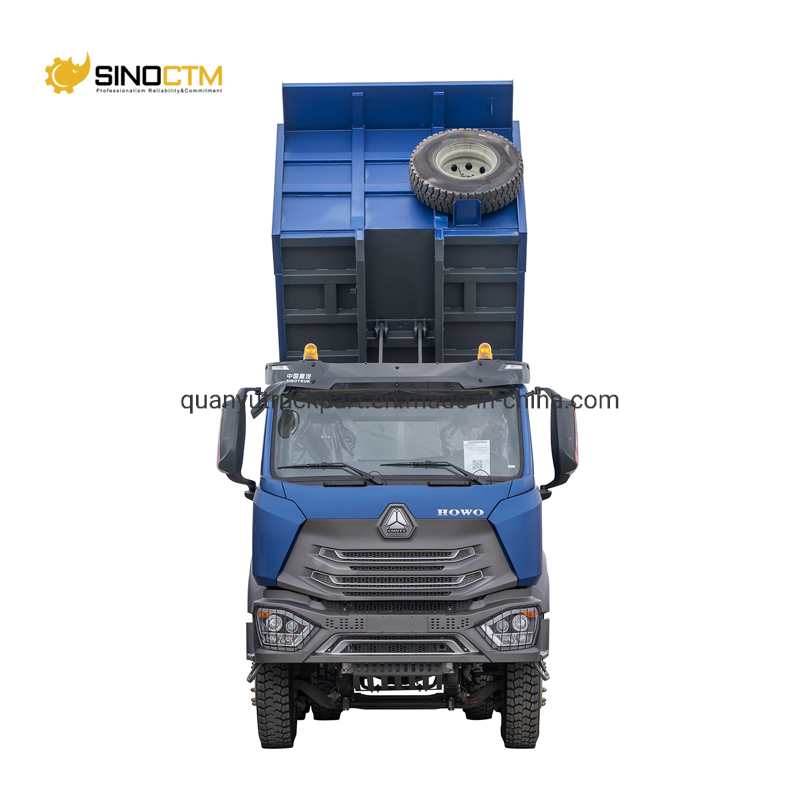 Sinotruk HOWO Transporte de Arena Piedra Pesada 371HP 375HP 6X4 Camión Volquete Articulado de Cantera Usado HOWO Camión Volquete Usado