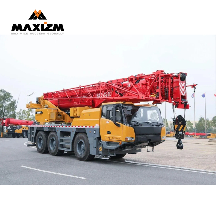 en Filipinas Original Nueva Serie de Alta Gama usada Grúa Todo Terreno Sany Sac800c7-8 80 Ton con Motor Weichai para Construcción