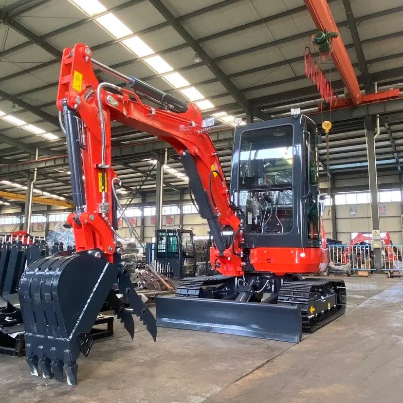 Envío Gratis Precio de Fábrica Mini Excavadora 3.5 Ton EPA Usada en Granja Nueva Excavadora de Oruga Motor Japonés Máquina Pequeña Excavadoras 1 Ton 2 Ton Máquina