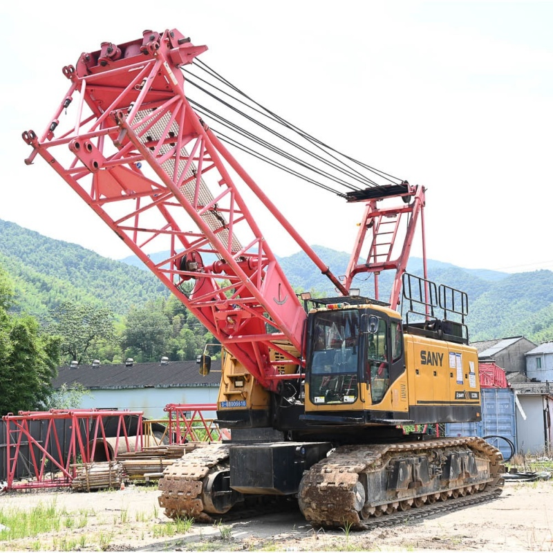 Sany 90 Ton Grúa de Oruga Alta Calidad 90 Ton Grúa de Oruga Usada