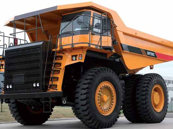Precio Mayorista 95ton Camión Volquete Rígido para Minería Srt95c en Venta