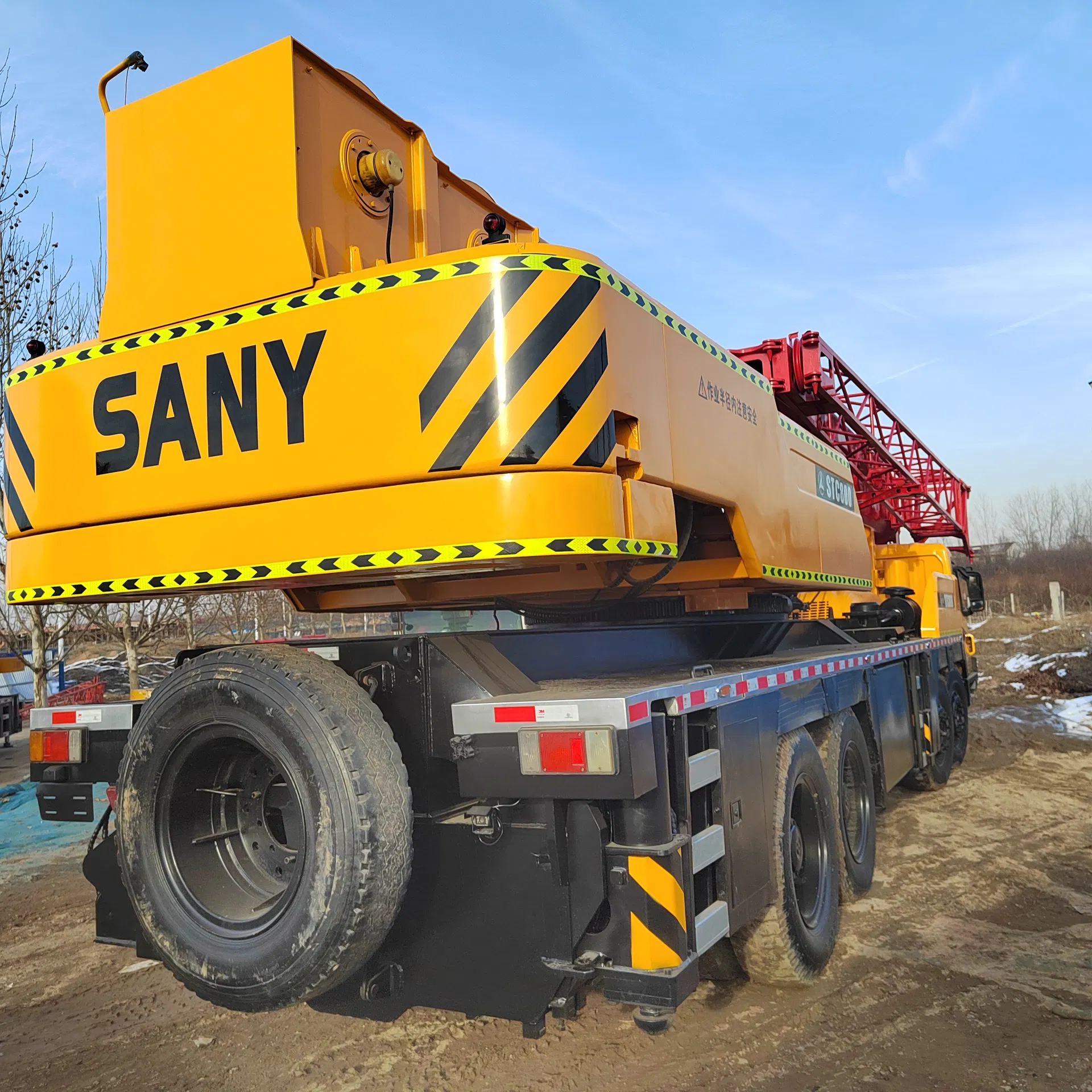 Grúa Usada Sany 80 Toneladas Stc800 Grúa Móvil Usada 80 Toneladas