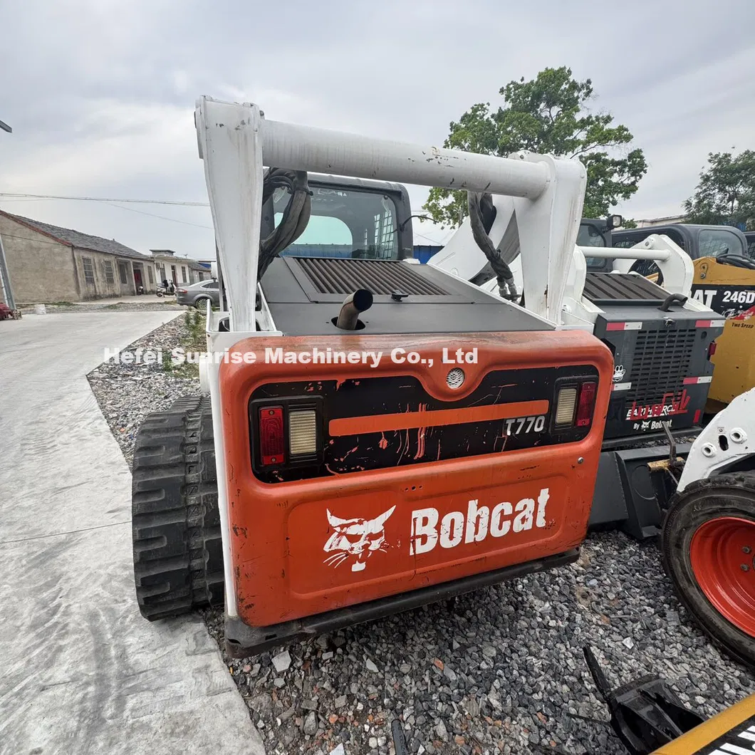 Buen Estado Original Usado Bob-Cat T770 S550 S330 S70 S300 Cargadora de Oruga con Patines