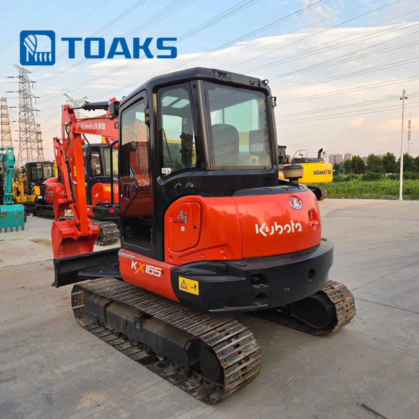 Precio barato y alta calidad mini excavadora hidráulica de oruga Kubota usada Kx165 excavadora Kubota Kx165 mini excavadora retroexcavadora
