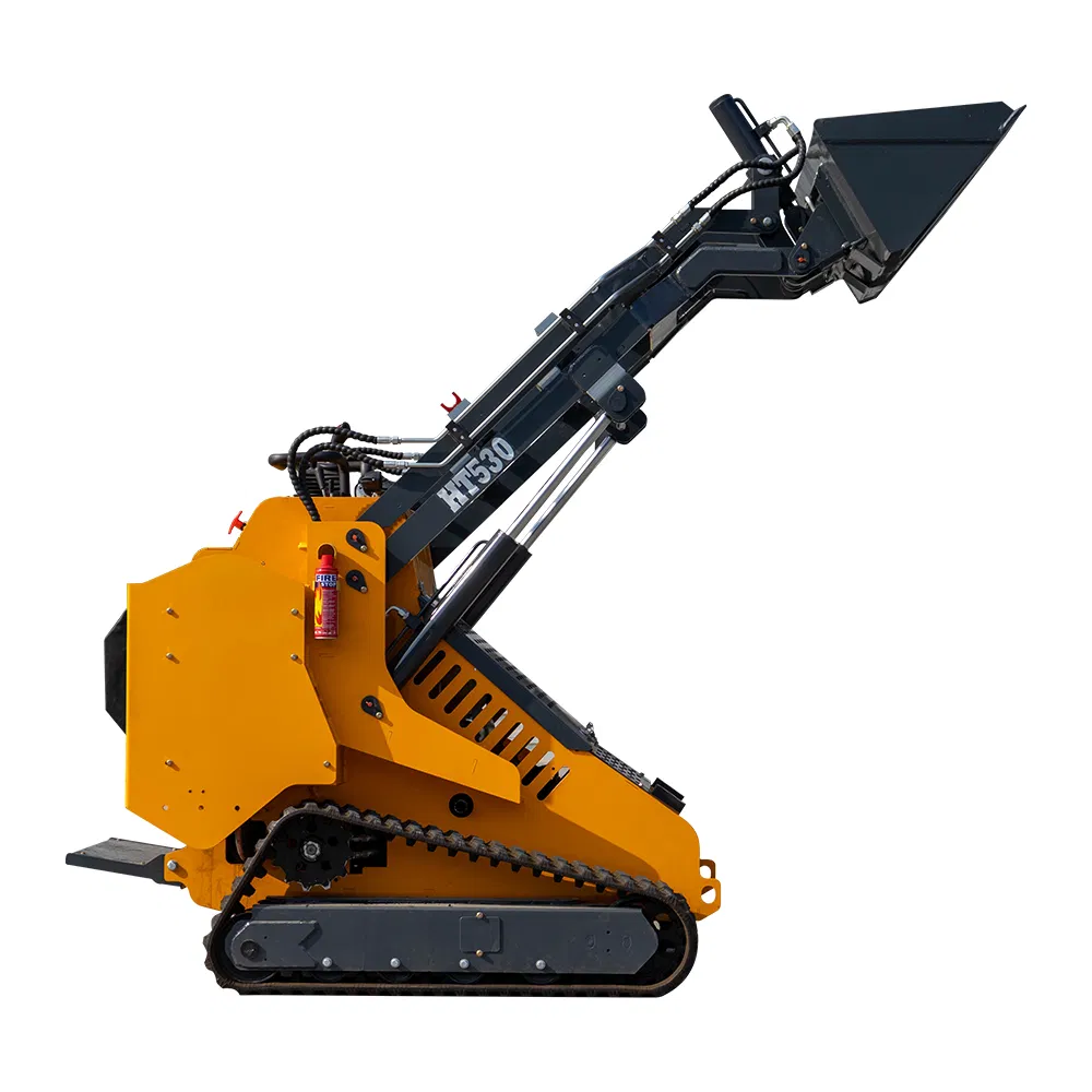 Euro5 CE EPA Fabricante de China Construcción Multifuncional Micro Rueda Pista Crawler Precio Usado Hidráulico Pequeño Mini Cargador de Orugas con Piezas de Accesorio