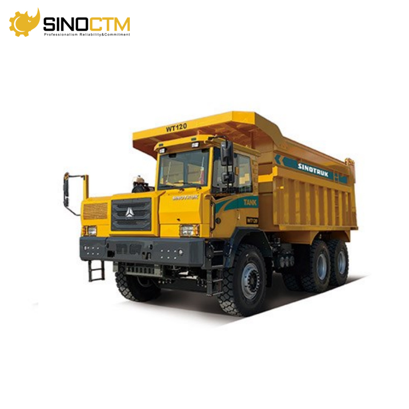 Camión volquete rígido Sinotruk HOWO 105t 10wheels 530HP camión dumper para minería de carbón fuera de carretera en venta