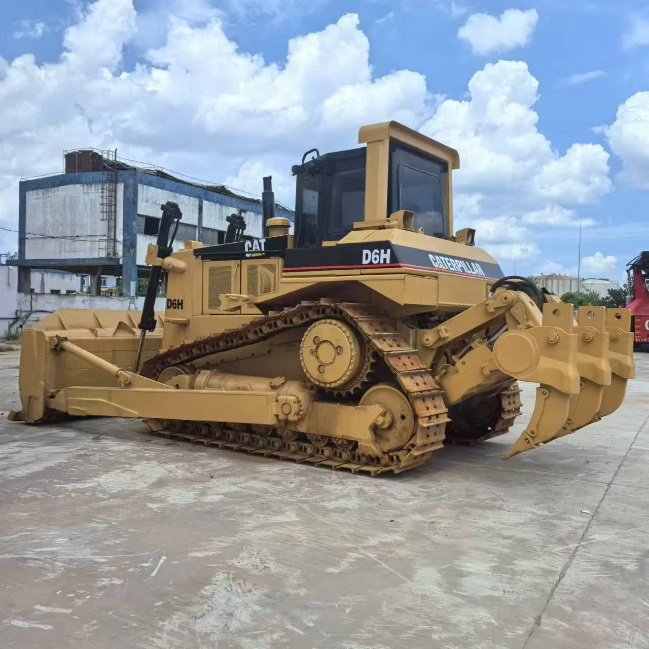 Usado Original Caterpillar D6h Bulldozer Crawler de Segunda Mano Dozer de Orugas Haga clic para Descuento