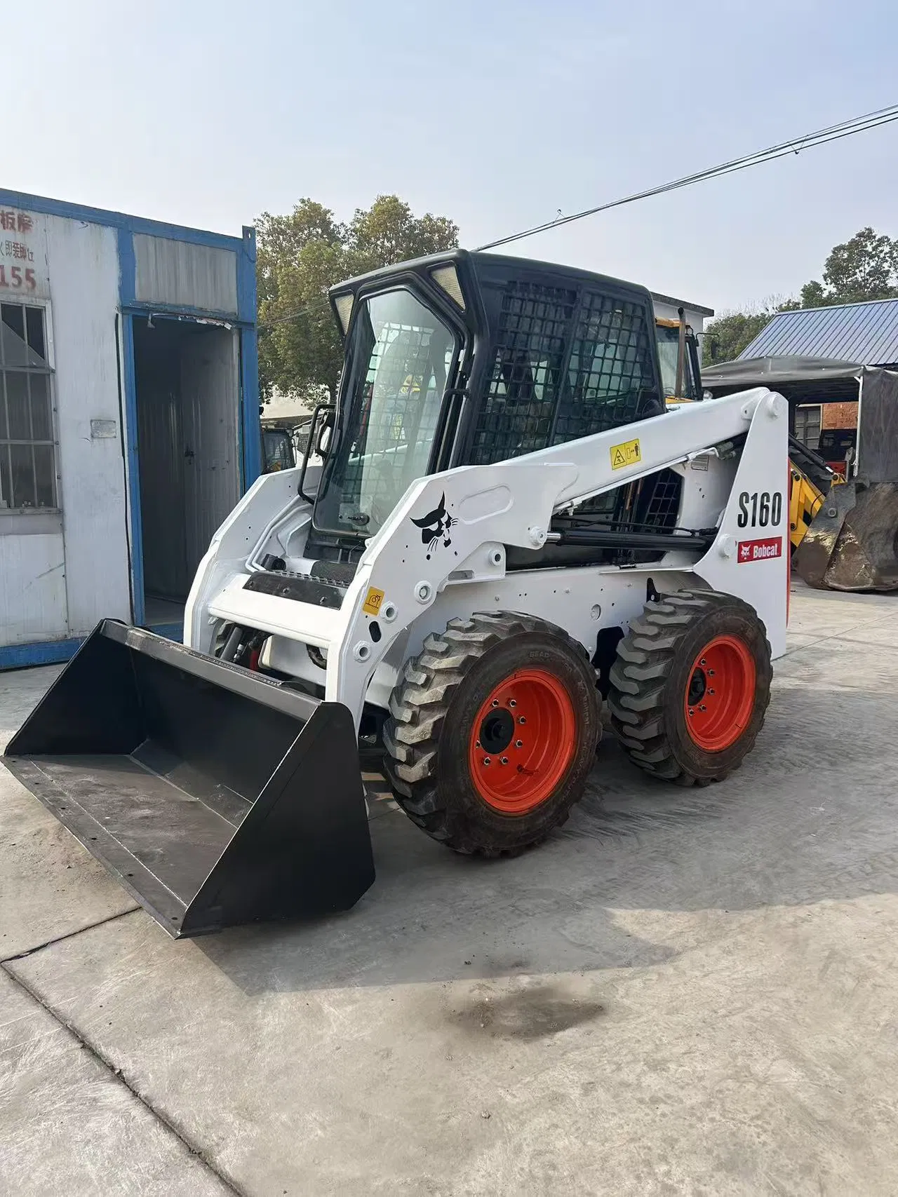 Bobcat usado S160 S220 S270 S300 cargadora de orugas original pequeña a bajo precio en venta