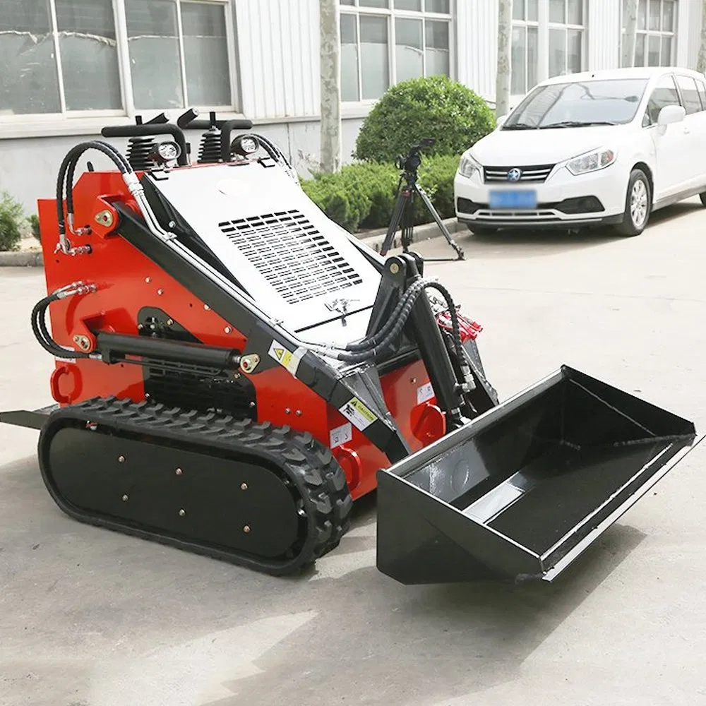 CE EPA Seguimiento Pequeña Rueda Cargadora Diesel Cargadores Mini Cargador Crawler Retroexcavadora Usada Cargadora Mini Tracked Mini Skid Steer Cargadora Mini