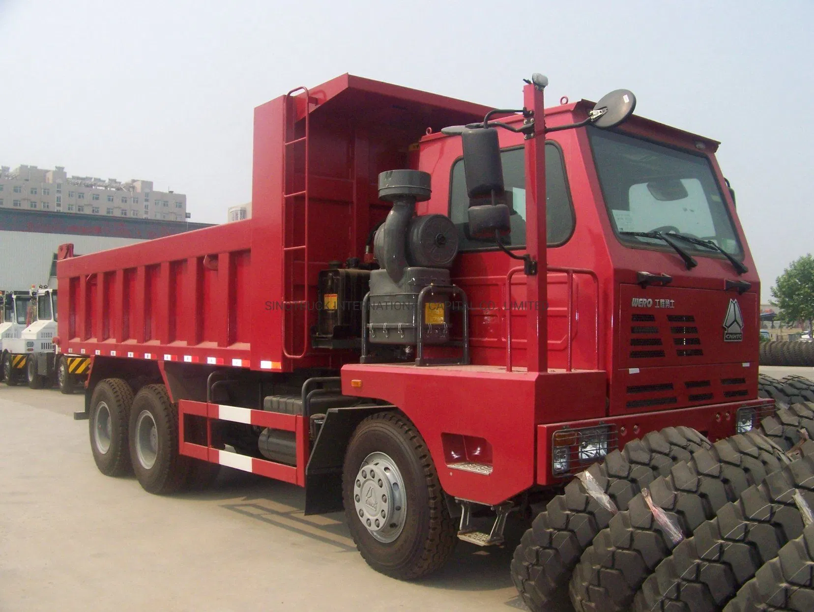 Sinotruk HOWO 70ton 90ton 4X4 6 Camión Volquete Diesel Articulado Mini Nuevo Usado Segunda Mano Foton Rower Super Minería Tri Eje