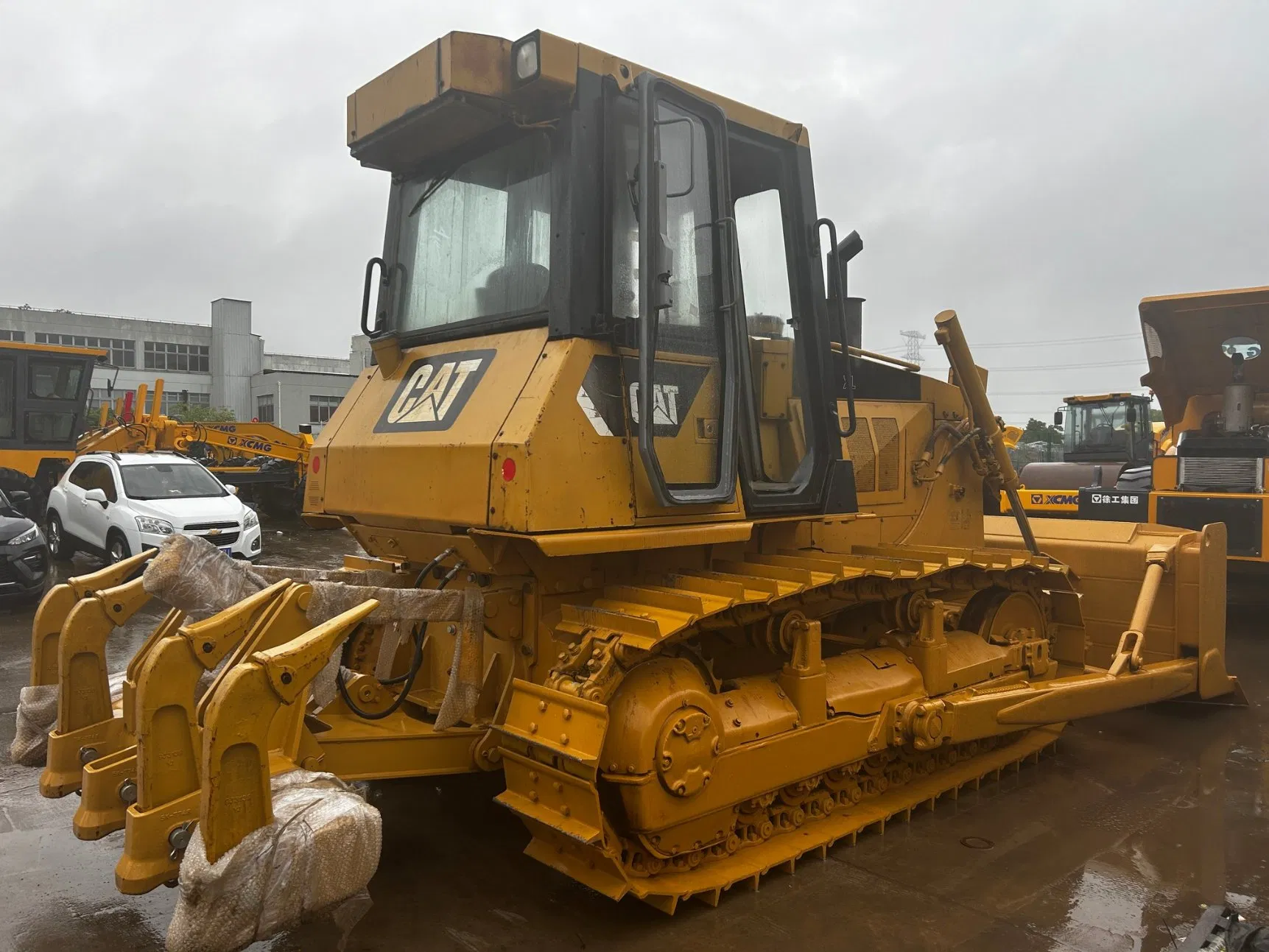Bulldozer de Origen Japonés D6g2 Bulldozer Usado Bulldozers D6g D7g con Motor de Alta Calidad