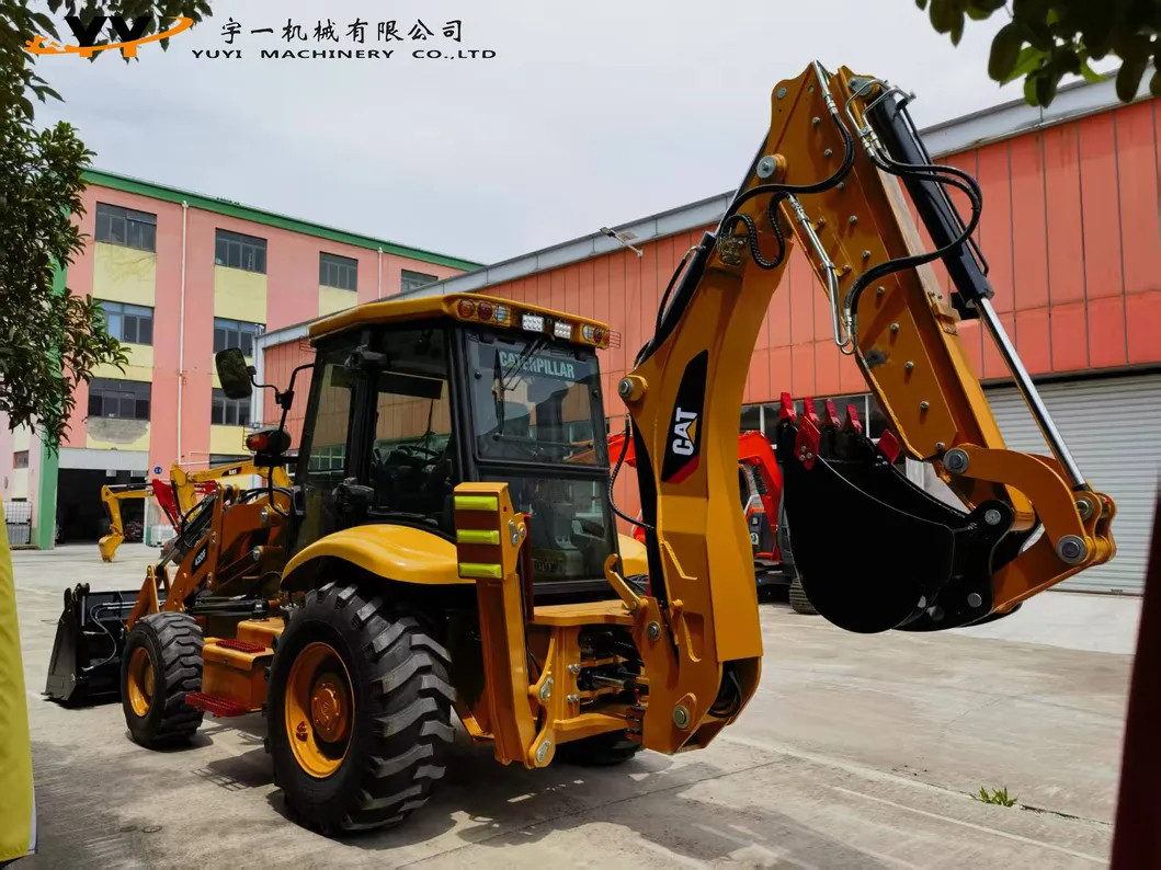 Cargadora de retroexcavadora 420f Cargadora de ruedas Excavadora Caterpillar usada Mini retroexcavadoras en buen estado Retroexcavadora nueva original
