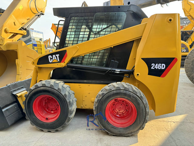 Cargadora de Orugas Usada Cat277 Cat277D Cargadora de Patines Maquinaria de Construcción