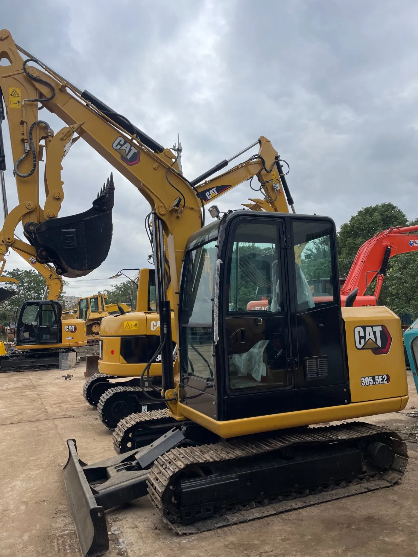 Gato 306e2 Excavadora Mini Usada Bajas Horas de Trabajo 5ton Gato 305.5e 306.5 Máquina Excavadora Usada Gato Excavadora Usada 303.5 en Venta en Buen Estado