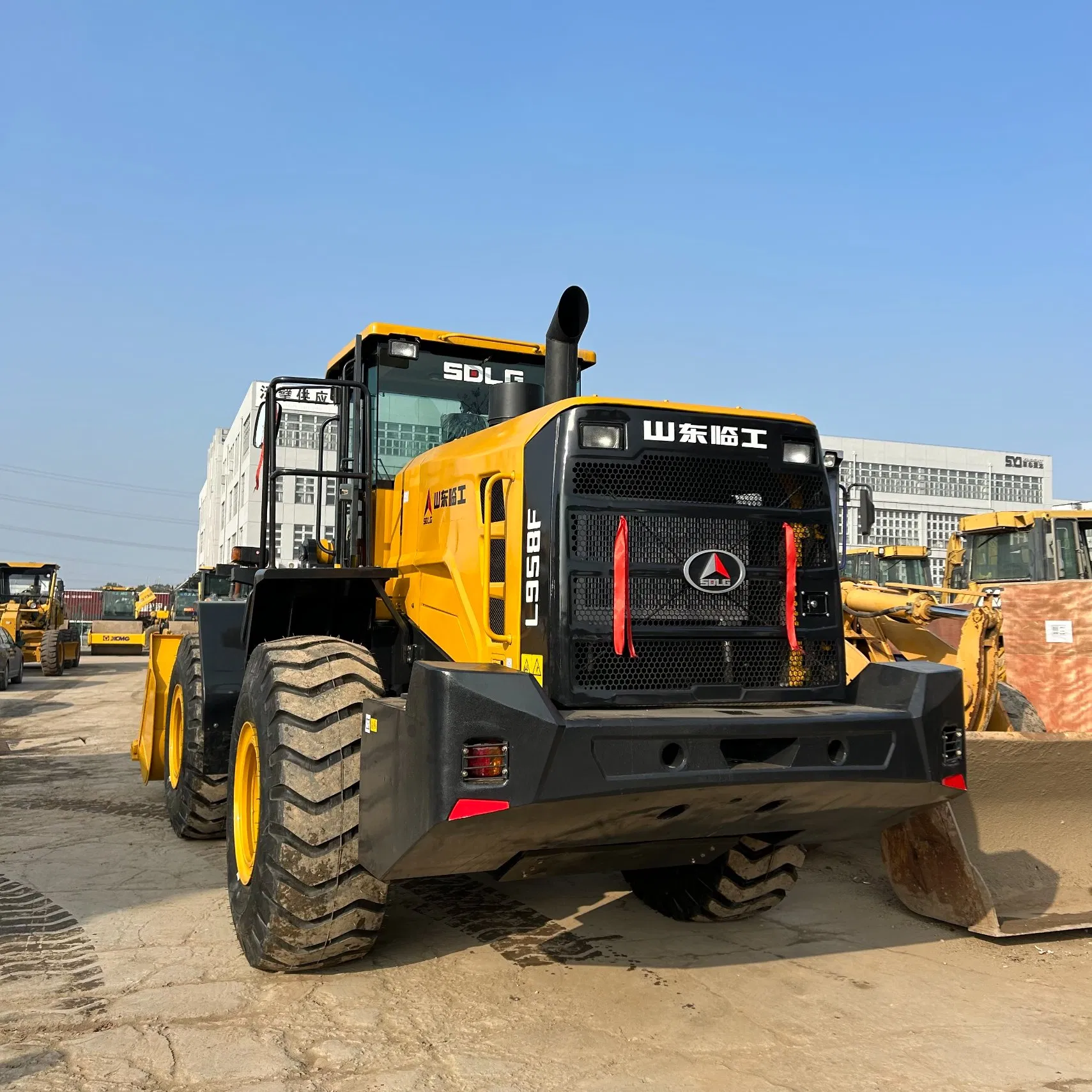 Cargadora de Ruedas Frontales de L958f LG958f L956f LG956f 5 Toneladas Usada