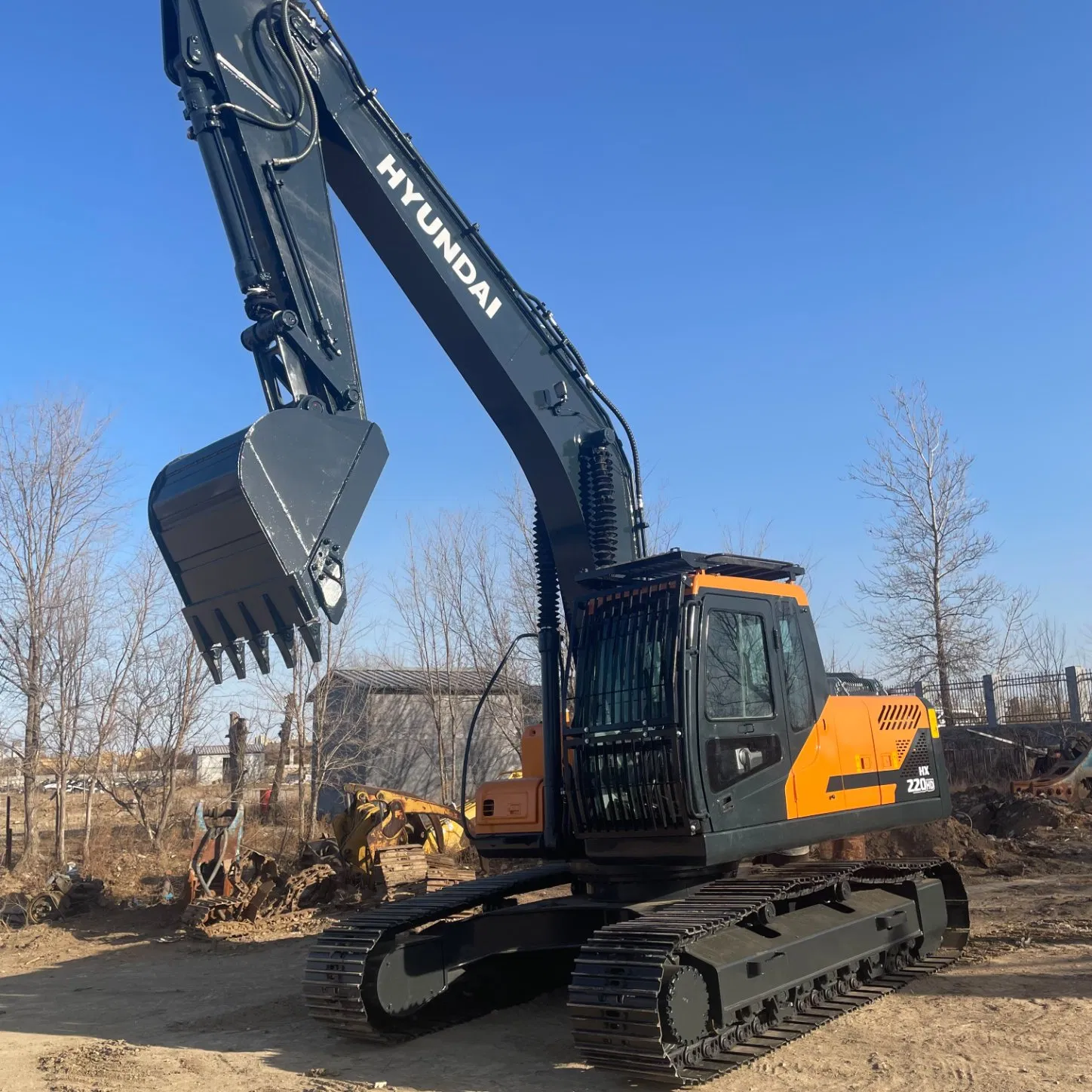 Excavadora Usada Hyundai 220 Hx220 220LC-9s 220HD 210W 210 220 305 22 Ton Mini Pala Retroexcavadora Hyundai 220-9s Excavadoras de Oruga Robex Usada Excavadora
