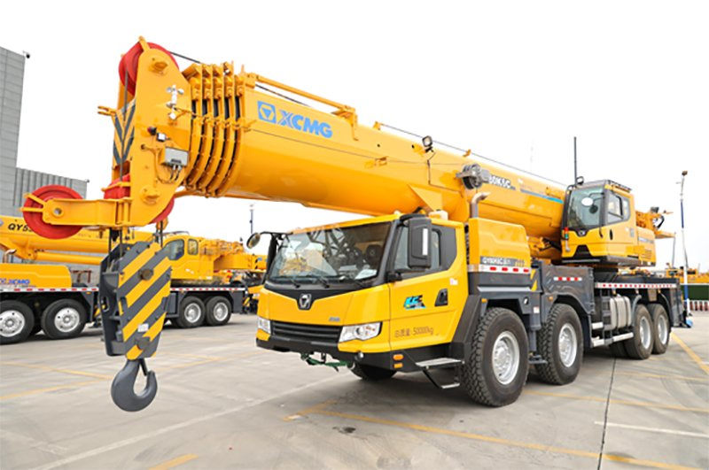 XCMG Oficial de segunda mano 25t 50 Ton 70ton 100 Ton 130ton 220t Construcción elevación de grúa de camión móvil hidráulica usada Precio Para la venta