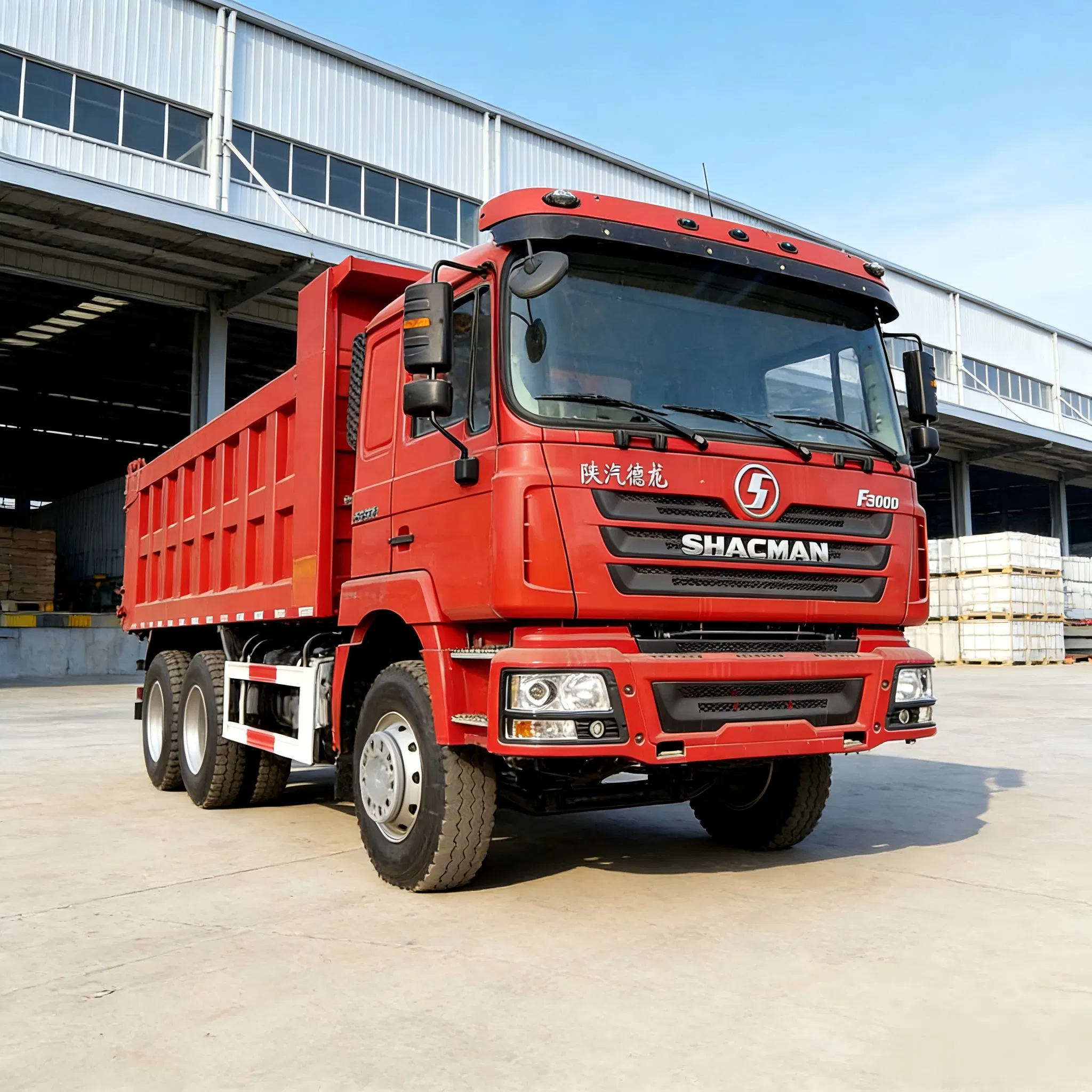 Camión de Ocasión HOWO Shacman 6X4 Camión de Minería de Segunda Mano Camión Actro 380HP Sinotruk Euro3 Camión Volquete Articulado Camión Benne de Ocasión