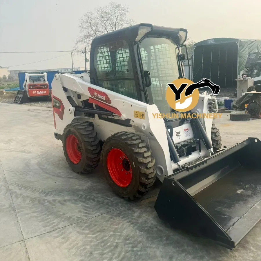 Cargadora sobre orugas usada Bobcat S450 en buenas condiciones a la venta
