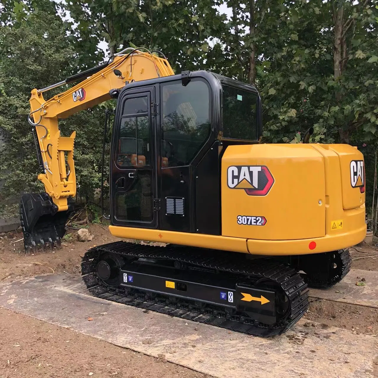 7 Toneladas Usadas Mini Excavadora Cat307e2 Segunda Mano Caterpillar 307 Aprobación de la EPA