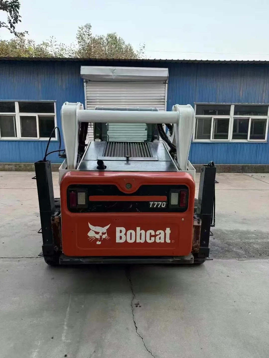 Mejor calidad para Bobcat T770 cargadora de orugas multipropósito maquinaria de construcción larga potencia cargadora hidráulica delantera Bobcat T770 en venta