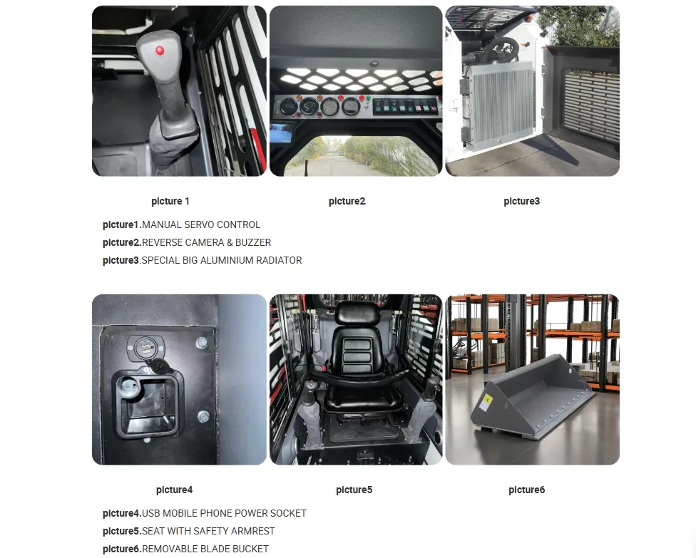 Detalle del motor y componentes de maquinaria de movimiento de tierras