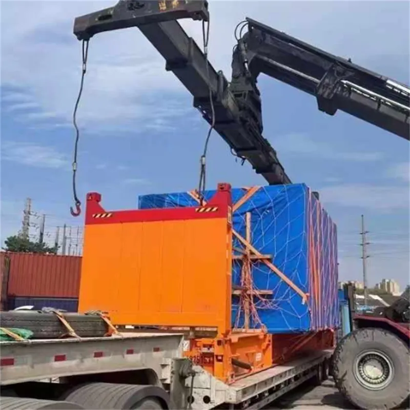 Embalaje y envío de excavadora 4