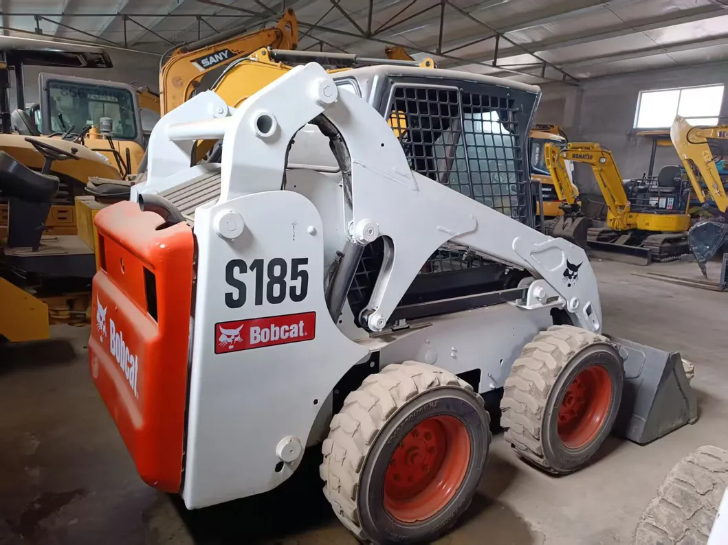 Mini Cargador Bobcat S130/S150/S160/S185/S220/S300 en Stock Usado Varios Modelos Cargador Bobcat Cargador de Oruga Usado S185 Cargador Bobcat