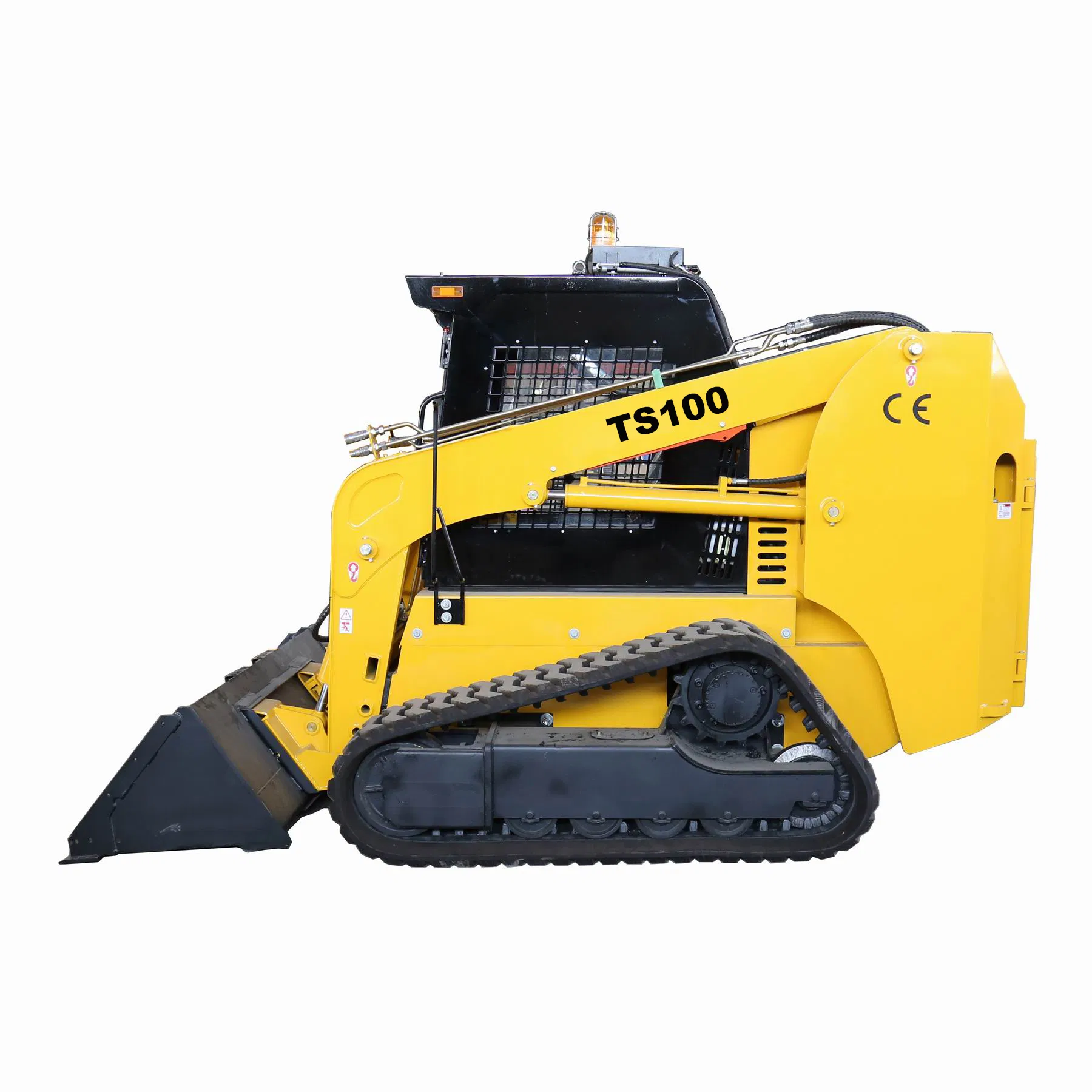 Cp Internacional Barato Nuevo Usado Mini Pequeño Neumático de Goma Ts100 Cargadora de Orugas Precio en Venta en EE. UU. Canadá Australia