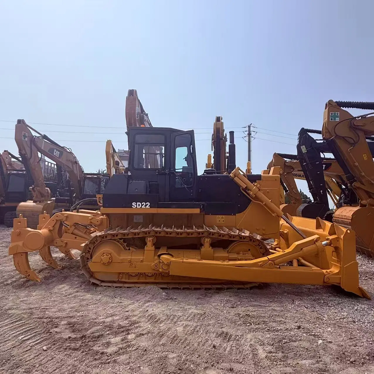 Nueva y Usada Industria de la Construcción 30 Bulldozer Crawler Usado Shantui SD22 SD32 Tractor de Oruga