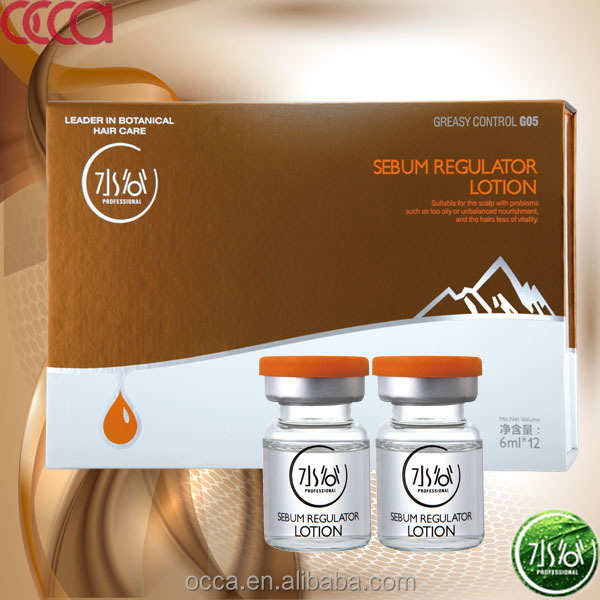 SUIGO Brand 6ml*12 Sebum Regulation Hair Argan Shampoo Lotion Famous Brand Lotions