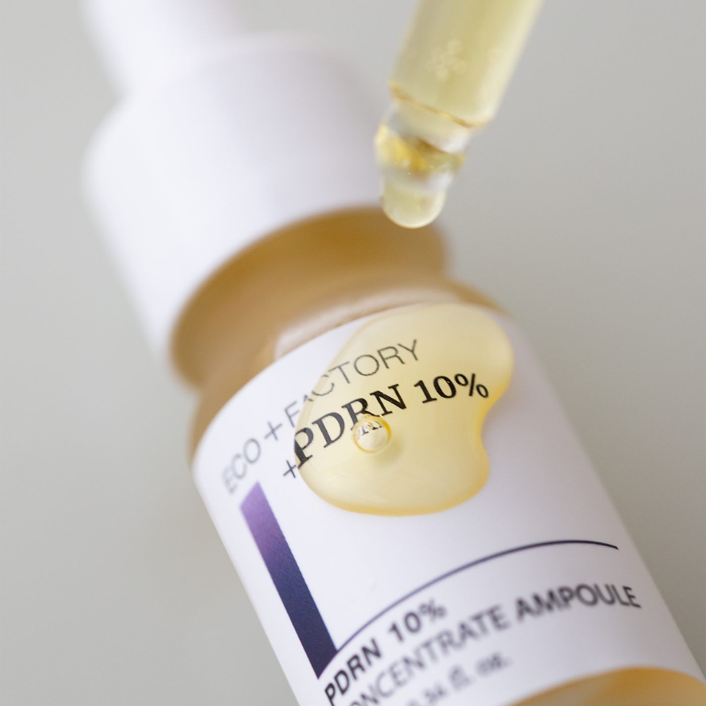 High End ECOFACTORY Korea 10 Salmon DNA PDRN Ampoule Concentrate Fast Barrier Recovery Daily Face Body Repair Liquid