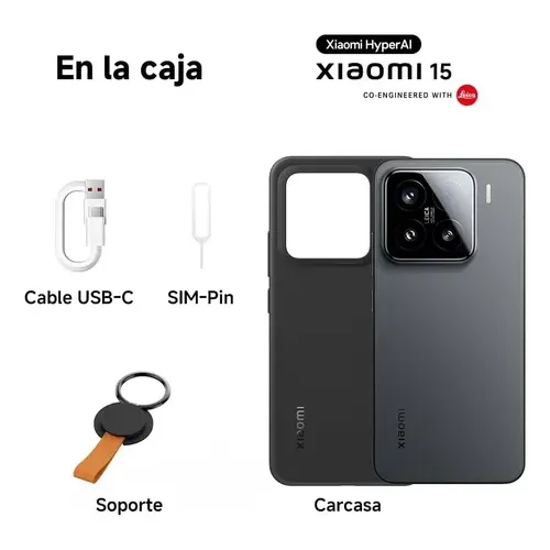 Xiaomi 15 12+512 Blanco Dual Sim