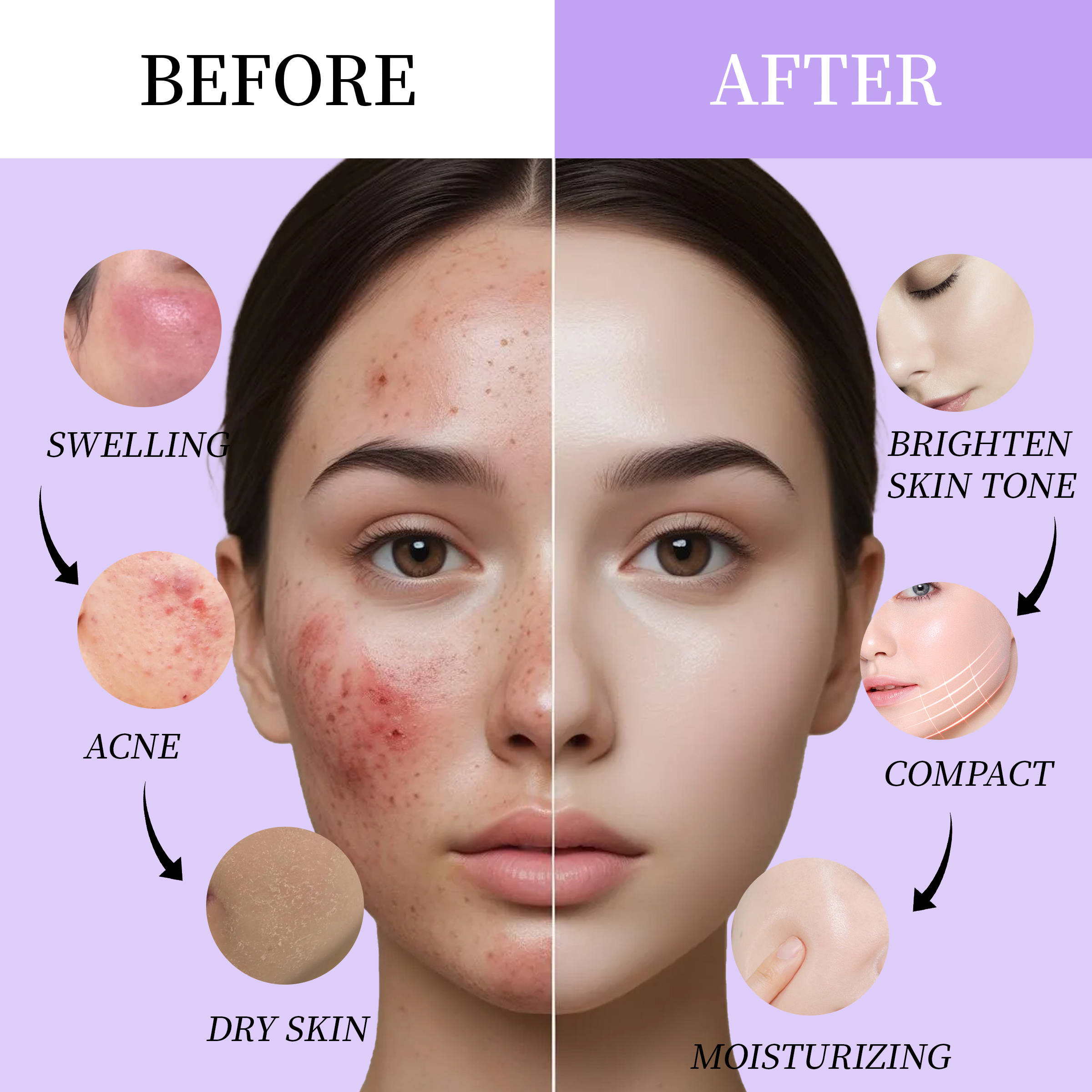 CHUSN Lavender Calm Mask Powder | Soothing, Oil-Control &amp; Hydrating for All Skin Types