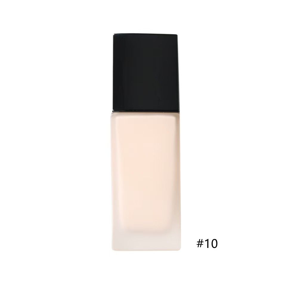 Face Makeup Waterproof Whitening Moisturizer Liquid Foundation Mirror Pore Minimizing Anti-Wrinkle Full Coverage Oil Control