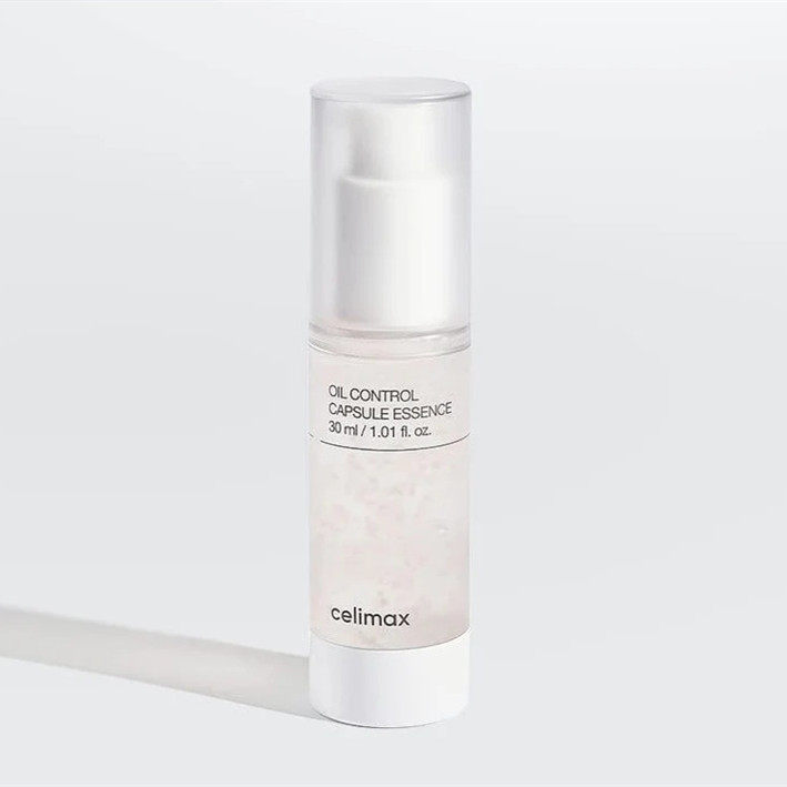celimax for Oil-Control Capsules Pore-Tightening Shrinks Pores Regulates Sebum Production Provides Deep Hydration 30ml Bottled