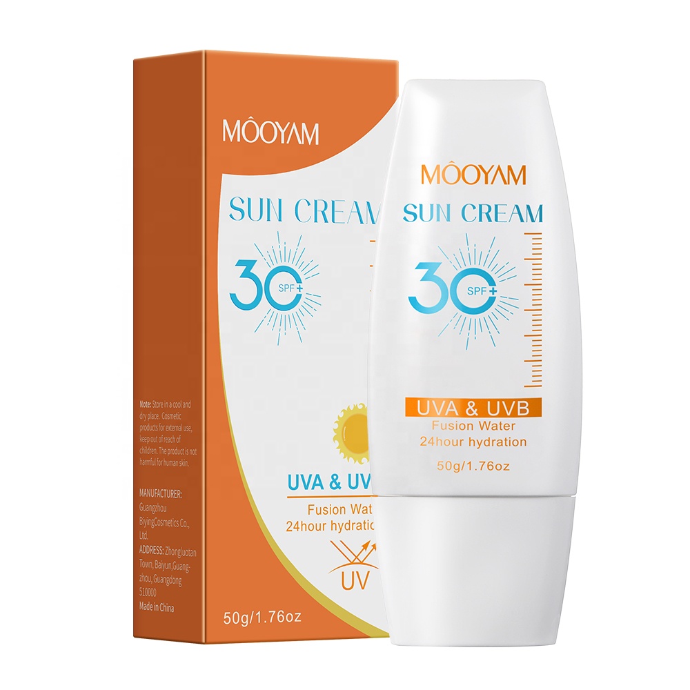 Wholesale Sunblock After Sun Repair Sun Cream Organic Mineral Zinc Mini Tinted SPF 30 Sunscreen
