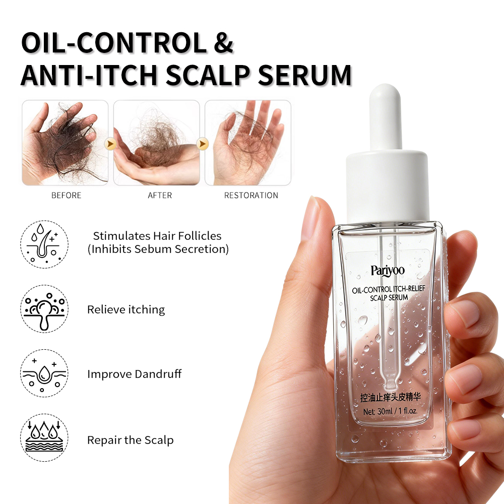 Scalp Essence Balance Sebum Oil Control Serum for Itchy and Flaky Scalp Treatment