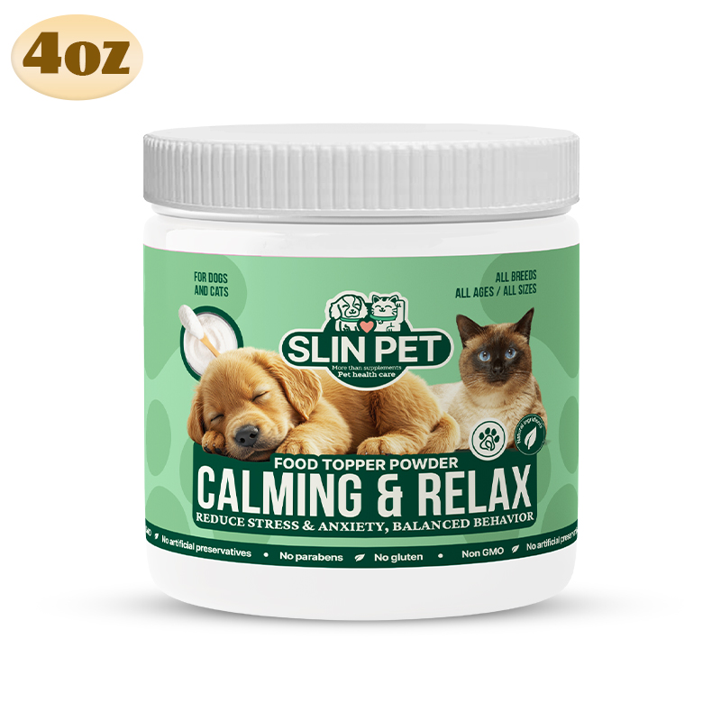 Pet OEMODM Healthcare Nutrition Supplements to Reduce Stress &amp; Anxiety in Calming &amp; Relax Powder
