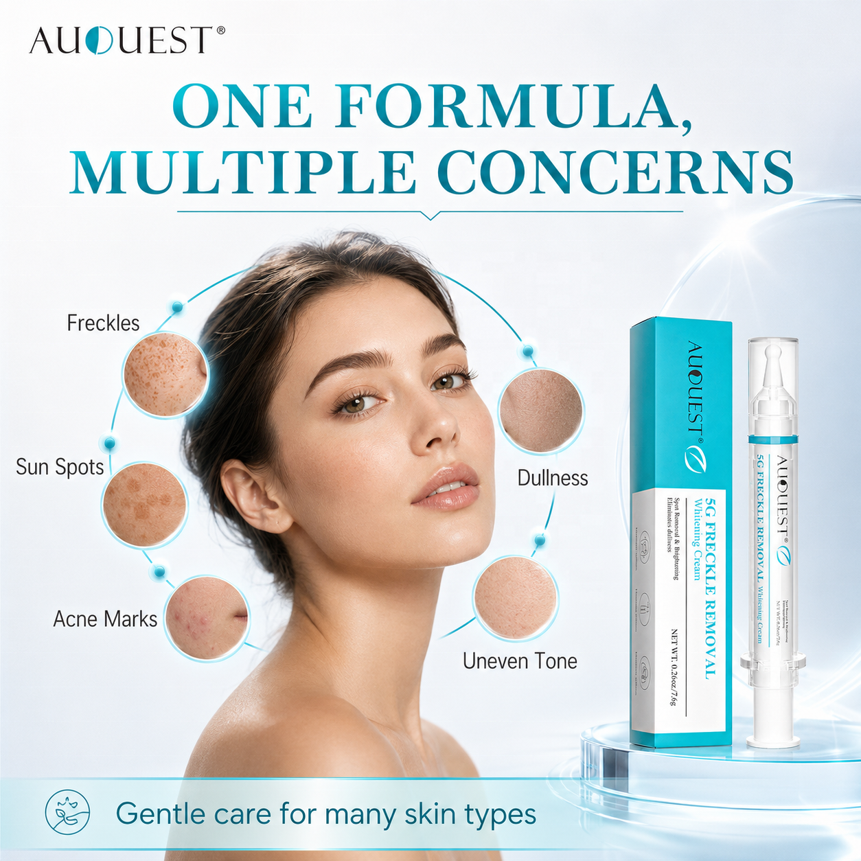 OEM Custom Your Logo Dark Spot Removal Face Cream Private Label Organic Aging Anti Concealer Lightening Whitening Face Cream