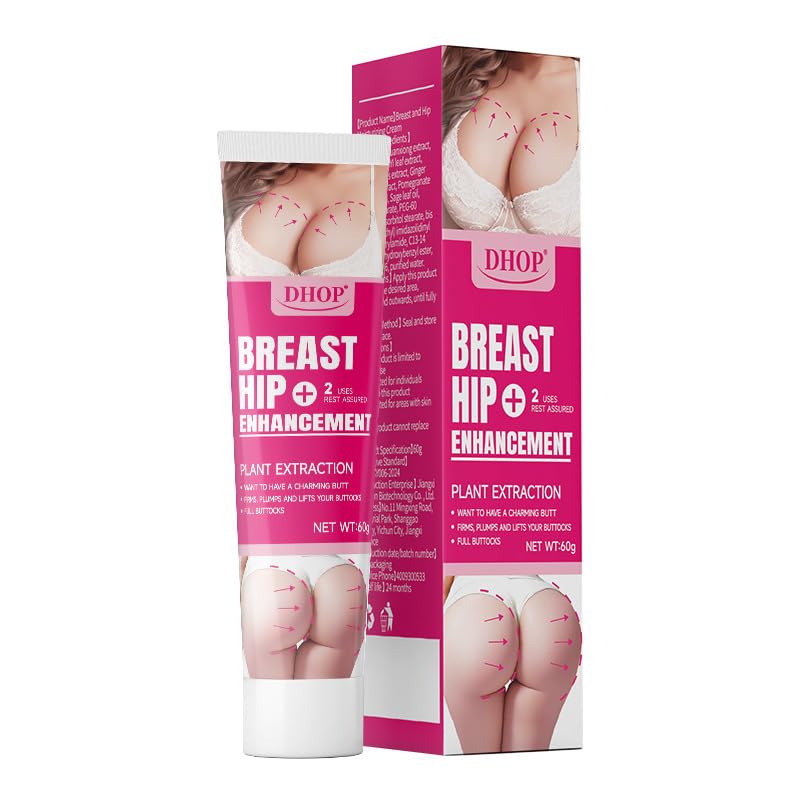 Herbal Natural Formula Breast and Hip Enhancement Cream-Growth Enlargement Massage for Lifting Firming &amp; Tightening
