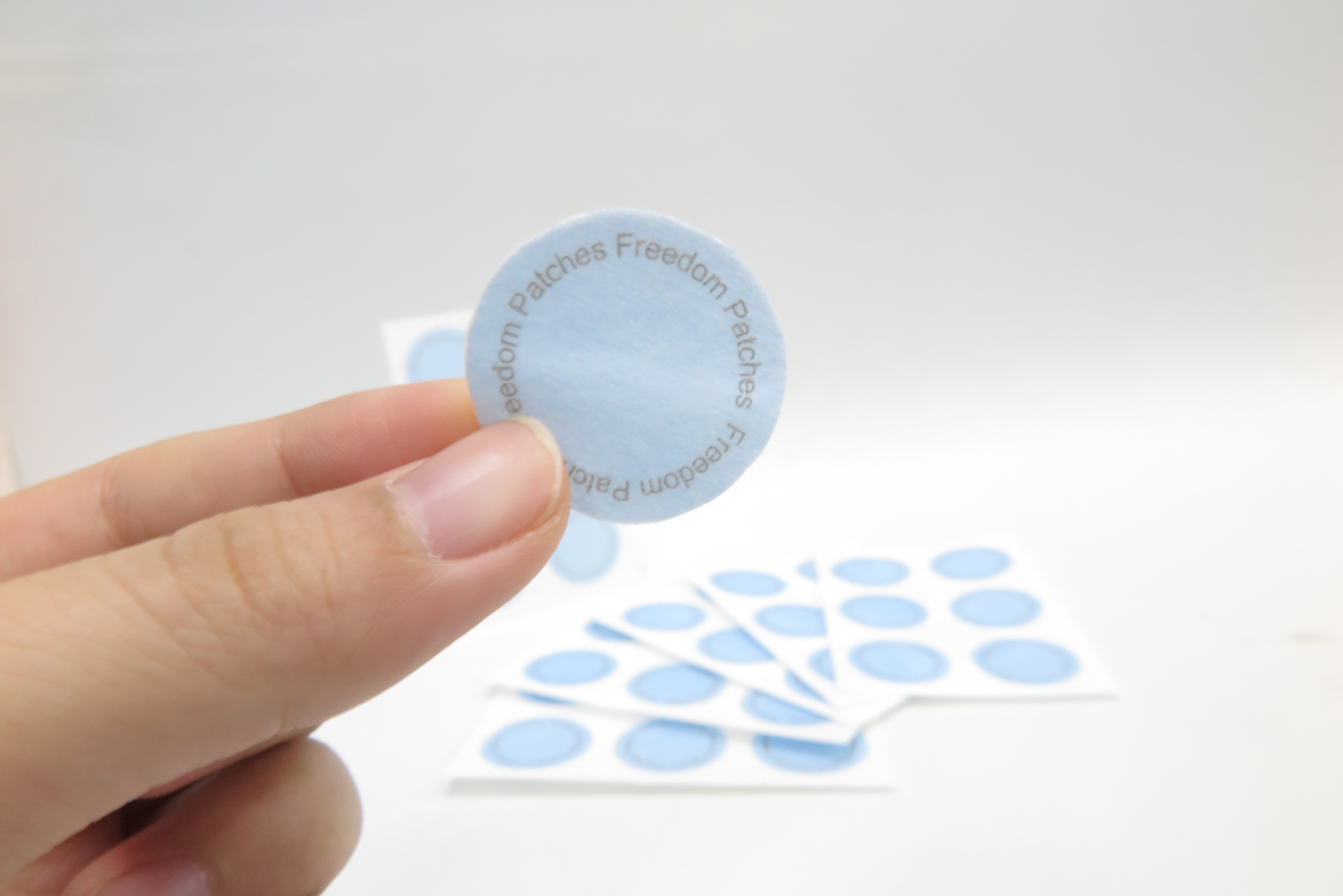 Aromatherapy Patch Application