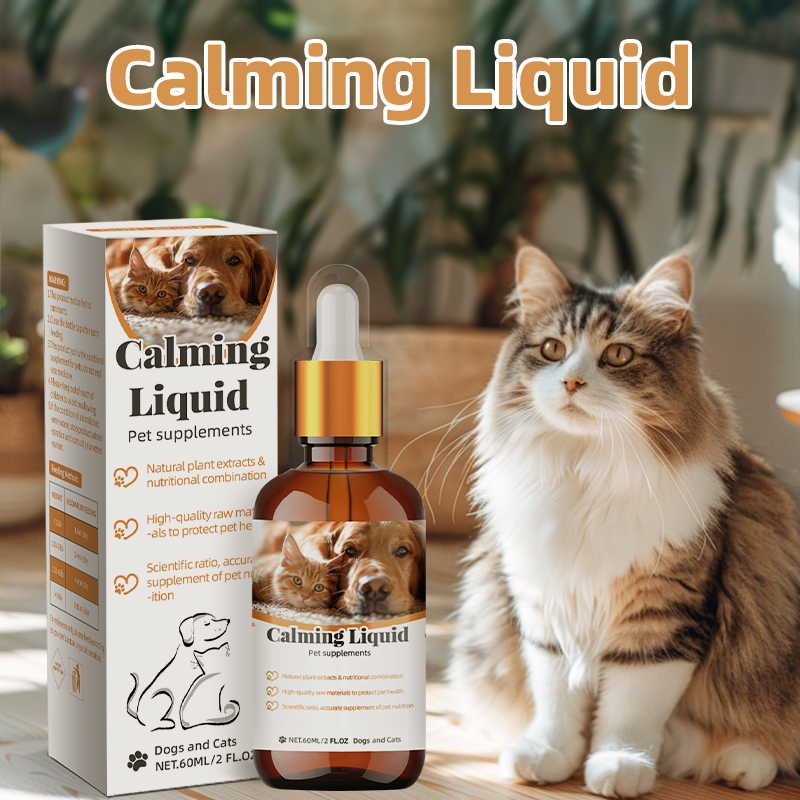 Sleep-improving Liquid Calming and Soothing Liquid Suitable for Cats and Dogs to Calm and Relieve Anxiety Drops